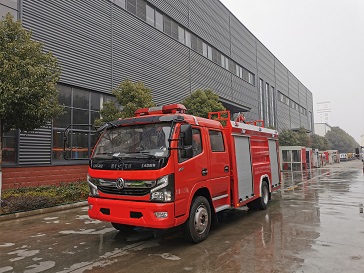 国六东风凯普特5方泡沫消防车配置解析！