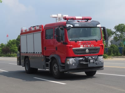 国六T5G豪沃抢险救援车