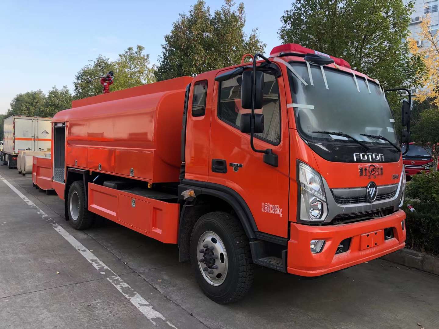 福田奥铃4×4森林消防车